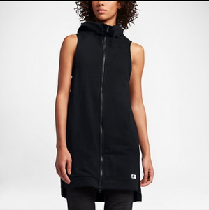 Nike Black Full Zip Modern Women's‎ Vest